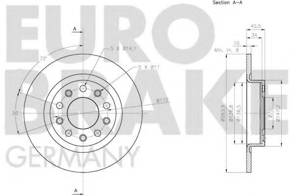 Disc frana 3