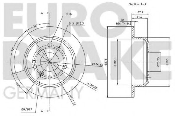 Disc frana 2