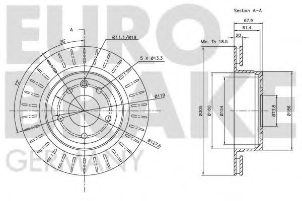 Disc frana 2
