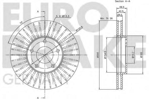 Disc frana 2