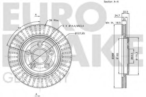 Disc frana 3