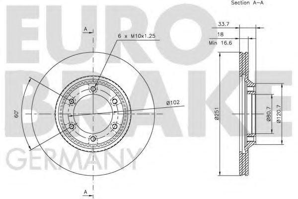 Disc frana 2