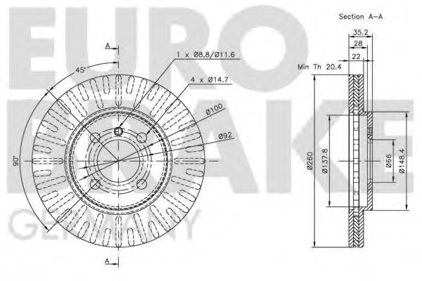 Disc frana 2