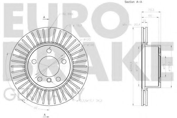 Disc frana 3