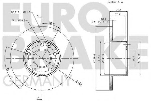 Disc frana 2