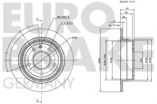 Disc frana 2