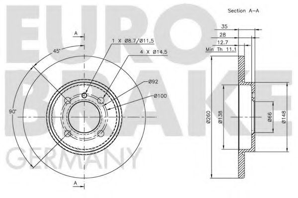 Disc frana 2