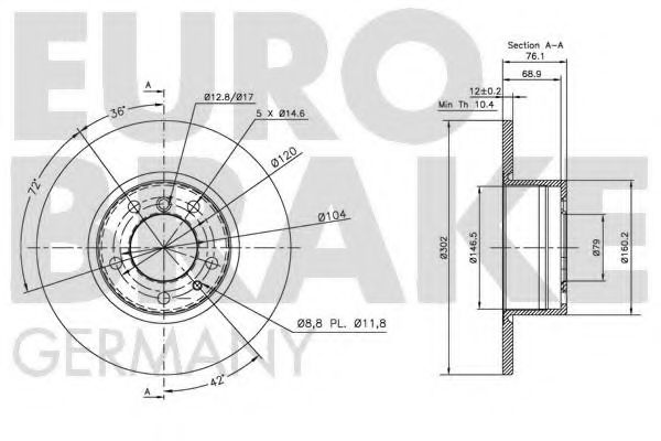 Disc frana 2