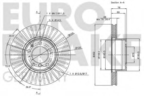 Disc frana 3
