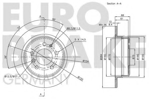 Disc frana 2