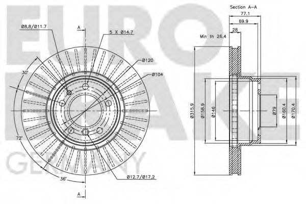 Disc frana 2