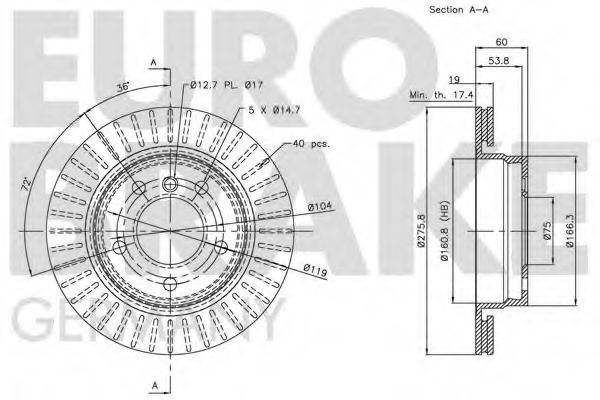 Disc frana 3