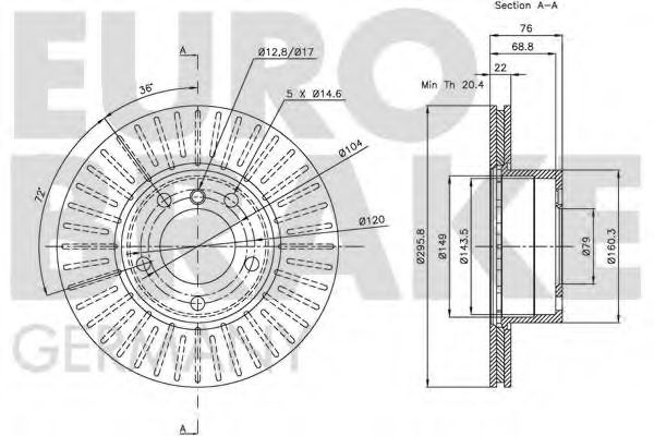 Disc frana 3