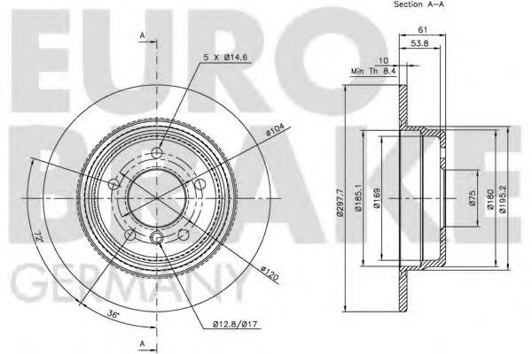 Disc frana 3