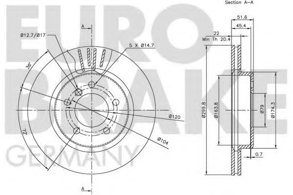 Disc frana 3