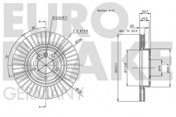 Disc frana 3