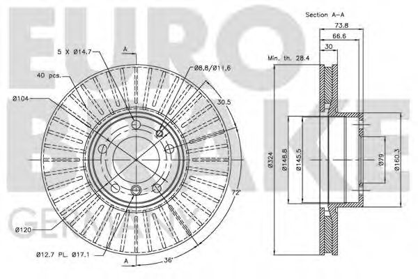 Disc frana 2