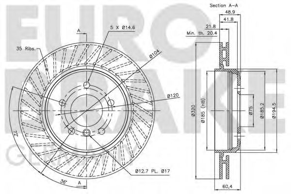 Disc frana 3