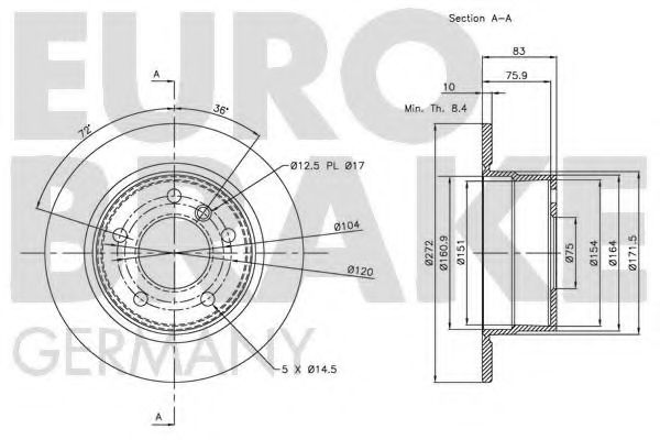 Disc frana 2