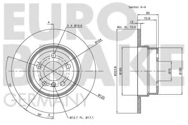 Disc frana 3