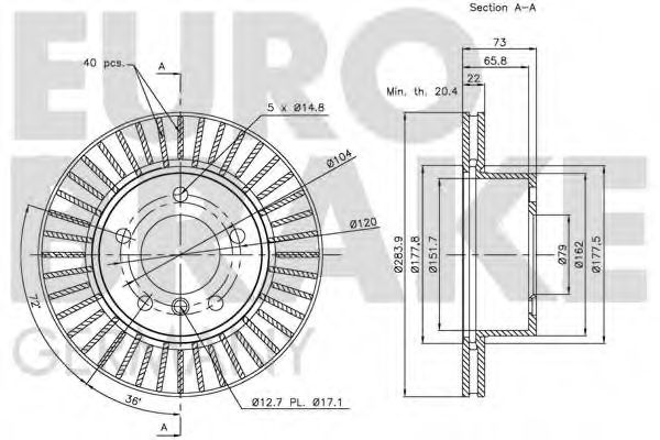 Disc frana 3