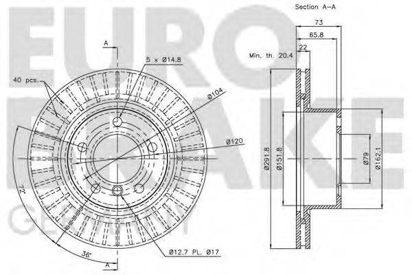 Disc frana 3