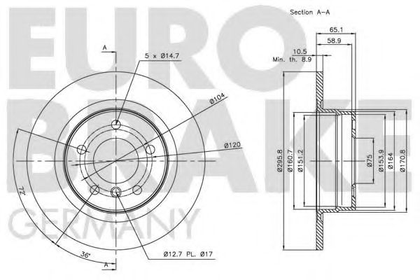 Disc frana 3