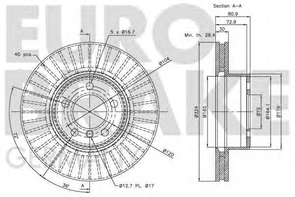 Disc frana 2