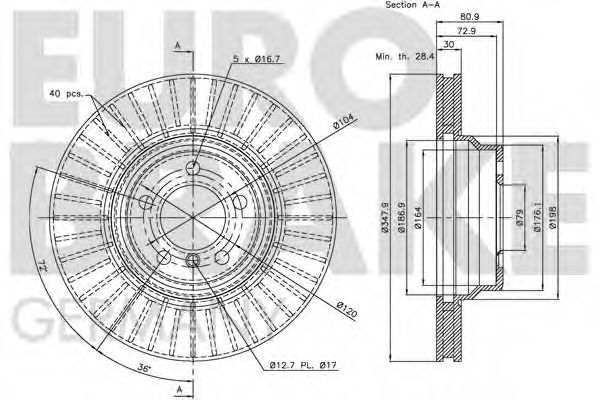 Disc frana 2