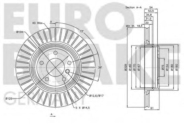 Disc frana 2