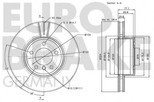 Disc frana 3