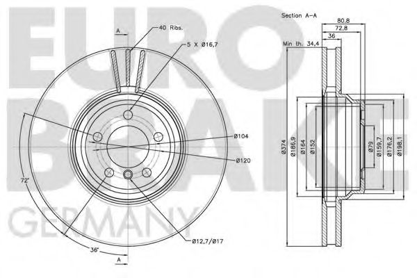 Disc frana 2