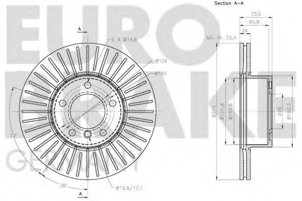 Disc frana 3