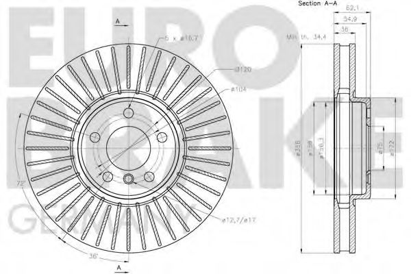 Disc frana 3