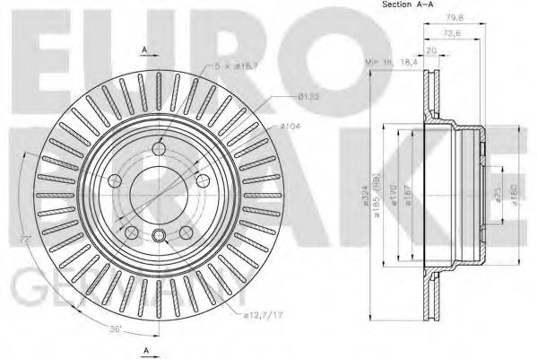 Disc frana 3