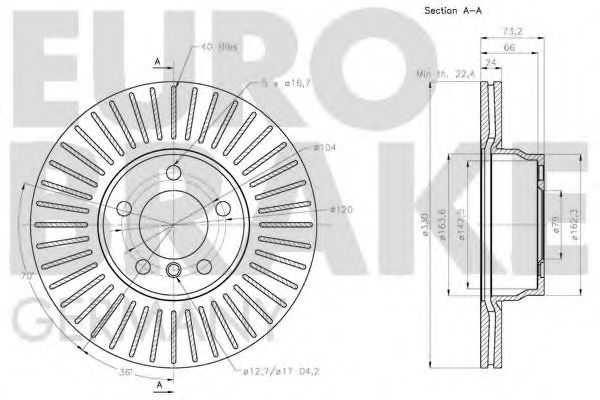 Disc frana 3