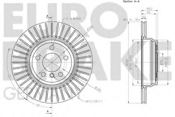 Disc frana 3