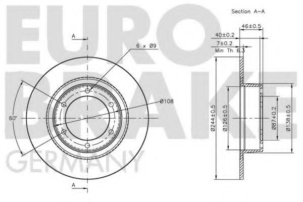 Disc frana 2