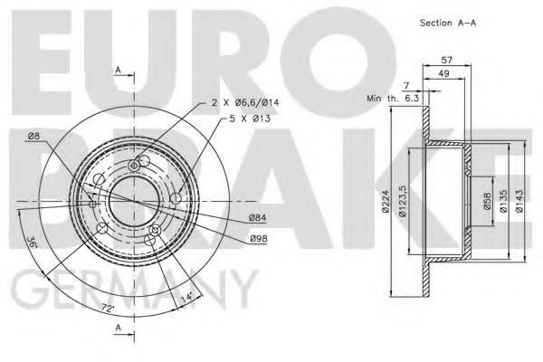 Disc frana 2