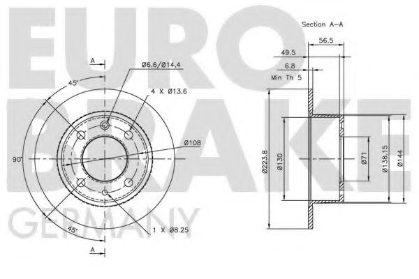 Disc frana 2