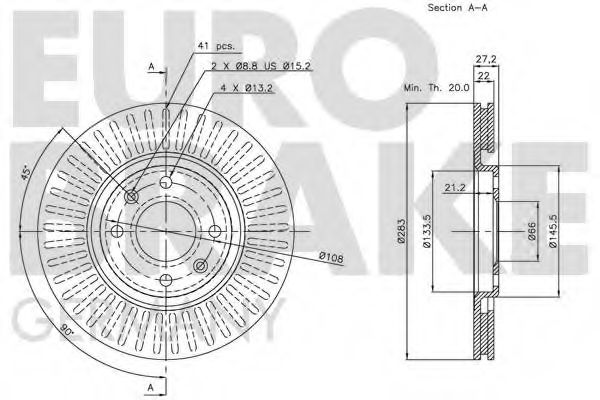 Disc frana 3