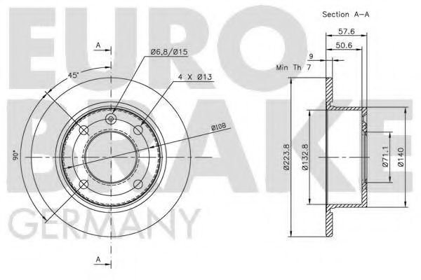 Disc frana 3