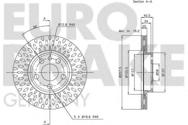 Disc frana 3