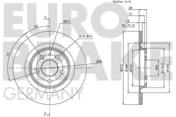 Disc frana 3