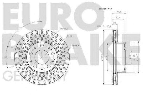 Disc frana 3