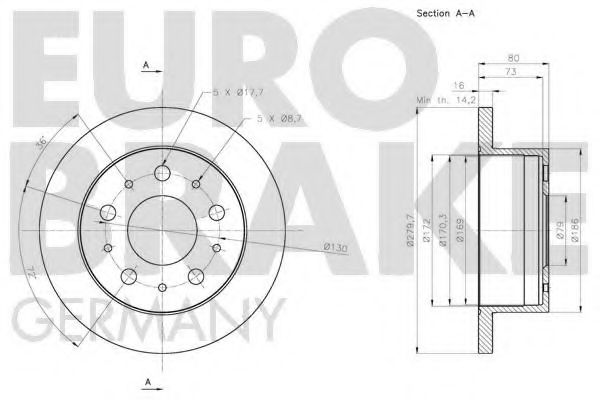 Disc frana 3