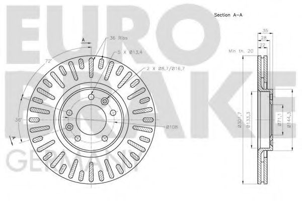 Disc frana 2