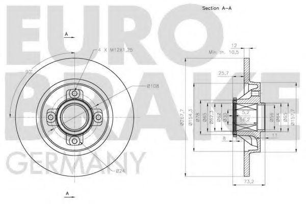 Disc frana 3