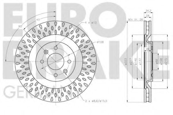 Disc frana 3