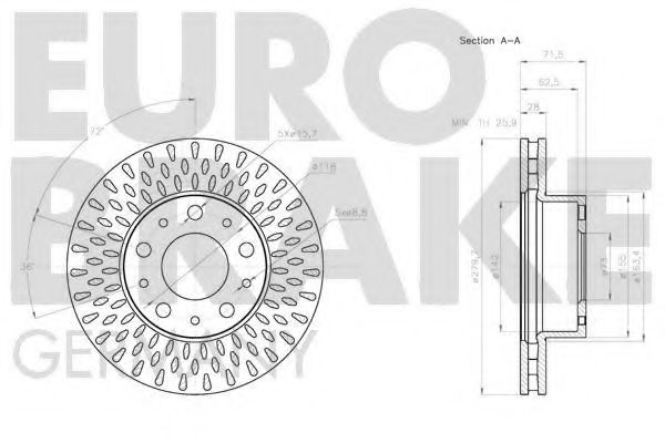 Disc frana 3
